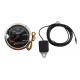 V-Twin 85mm GPS Speedometer Black 39-0851